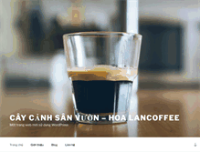 Tablet Screenshot of caycanhsanvuon.com